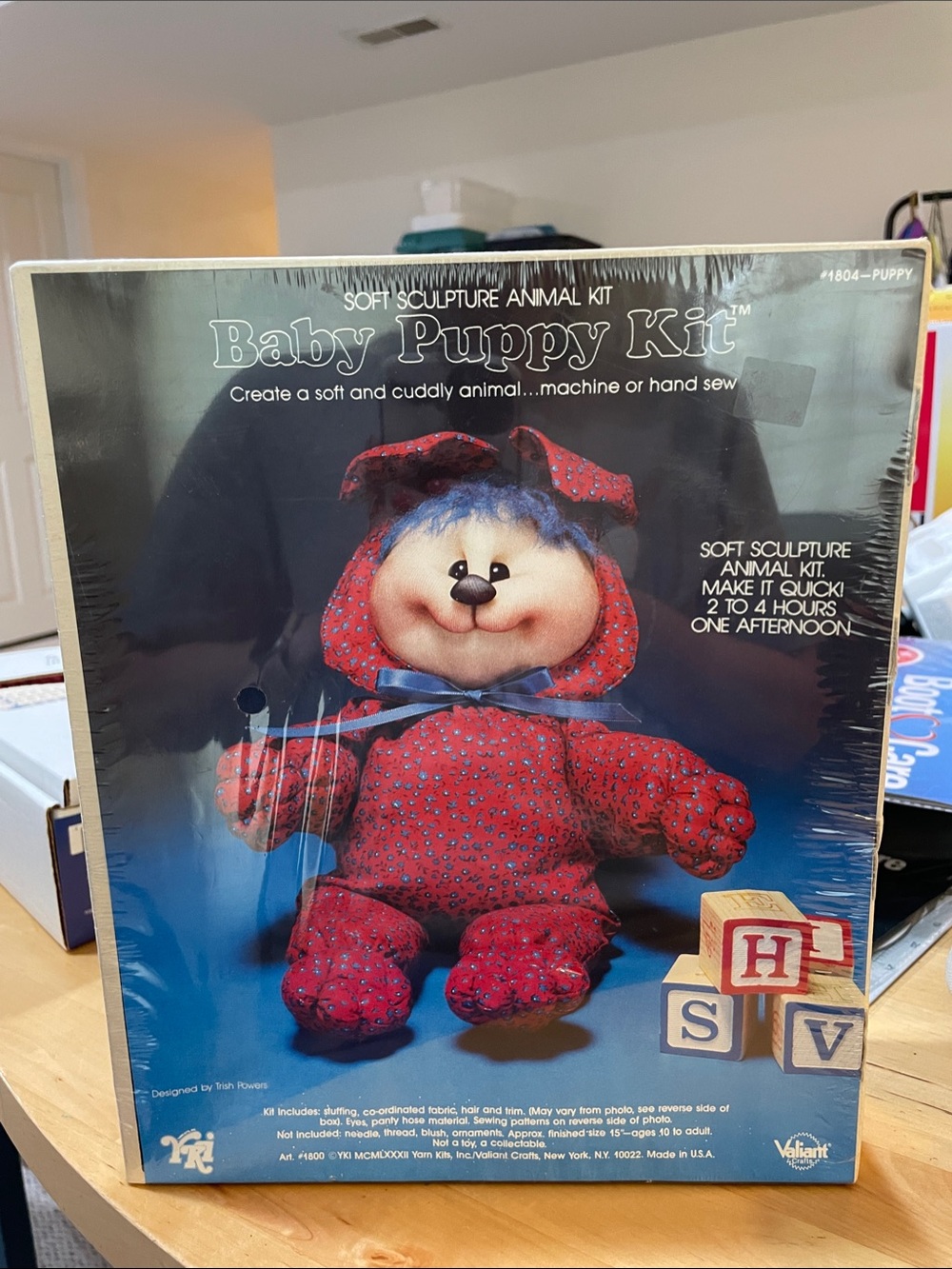 NOS, & NIB , YKA Zoogle Baby Puppy Soft Sculpture Kit